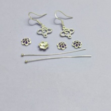 ���h��Ȧ���۴ֶ��h925�yɫ��ɫ���^�����y̩�y���y���h���DIY��