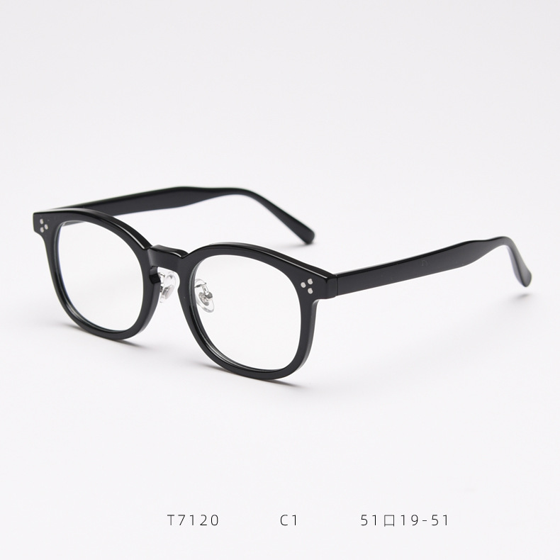 Korean Style Tr90 Eyeglass Frames Artistic Prescription Glasses_voghion.com