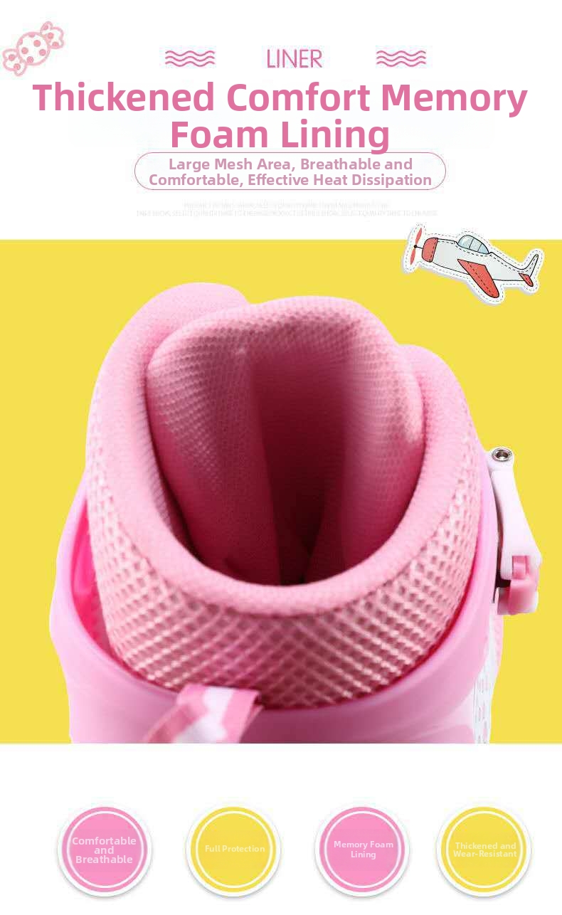 Patins à roulettes pour enfants garçons et filles avec roues lumineuses_voghion.com