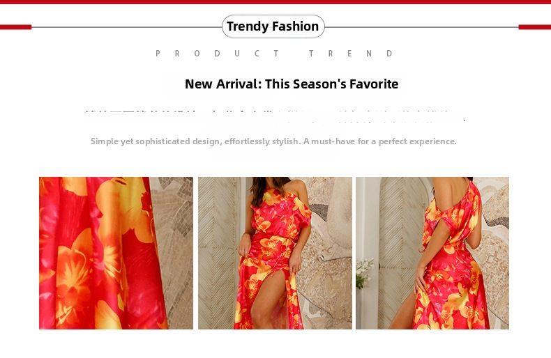 Elegant Satin Backless Halter Dress With High Slit - Summer Fashion Women's Long Dress For Parties & Evening Wear​_ecoleips.com