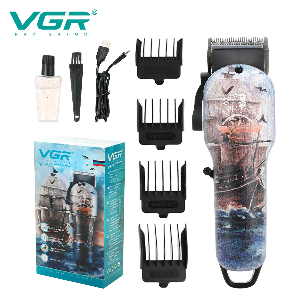 Professional Electric Hair Clipper Rechargeable Gradient Design Home Appliances Personal Care New_voghion.com