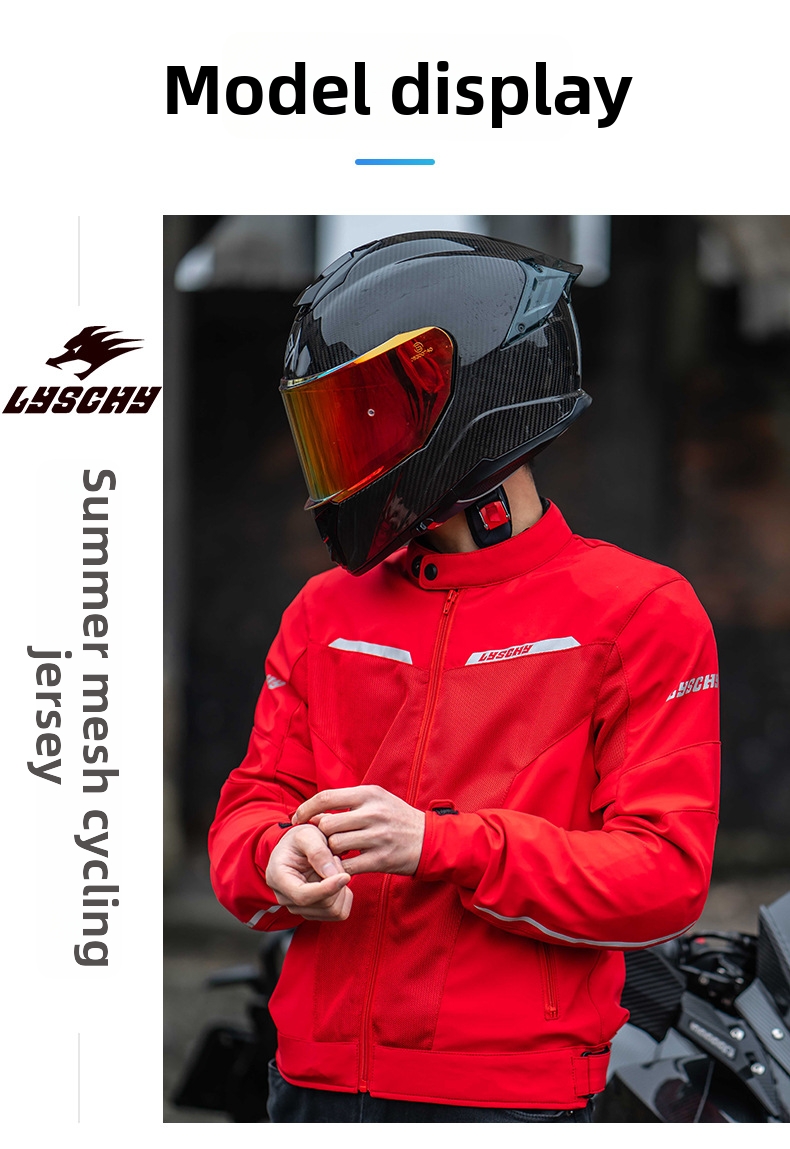 Men's Mesh Breathable Motorcycle Riding Jacket Spring/Summer Anti-Fall Rally Suit All-Season Gear For Riding Apparel_voghion.com