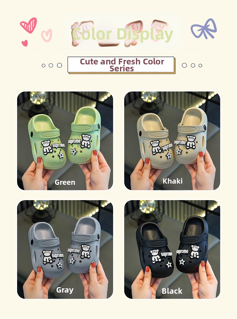Childrens Soft Non-slip Sandals For Beach And Outdoor Activities_voghion.com