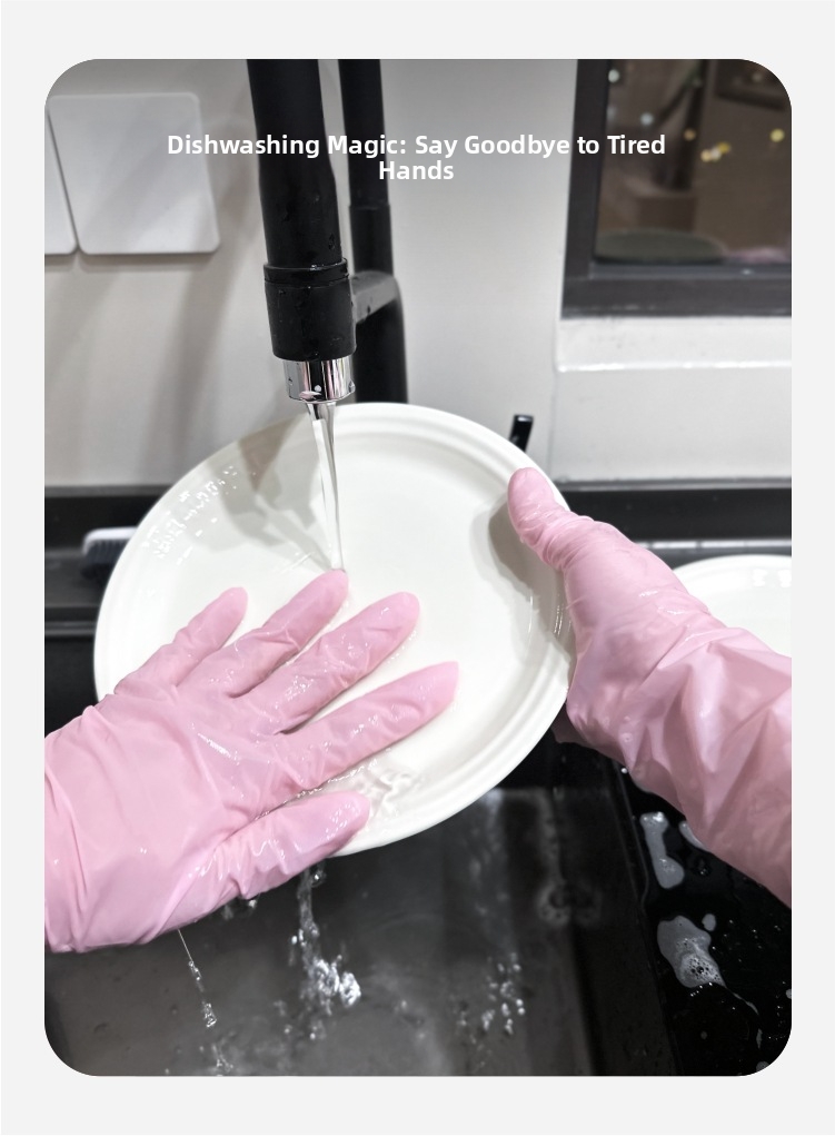 Mănuși de unică folosință din nitril rezistente la acizi_voghion.com