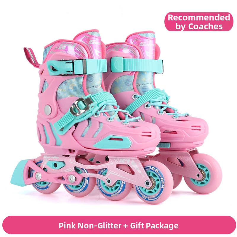 Verstellbare Länge, feststellbare Rollen, Bremsen, Rollschuh-Profikurse, Clubs für Jungen, Mädchen und Kinder_voghion.com