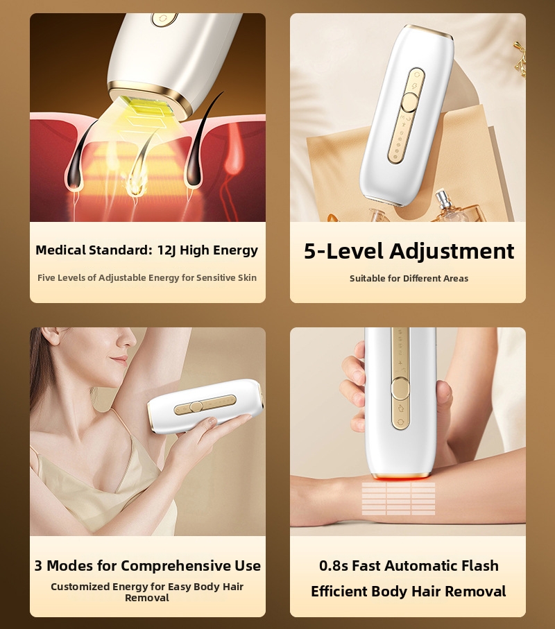 Epilatore ipl professionale con tecnologia di raffreddamento_voghion.com