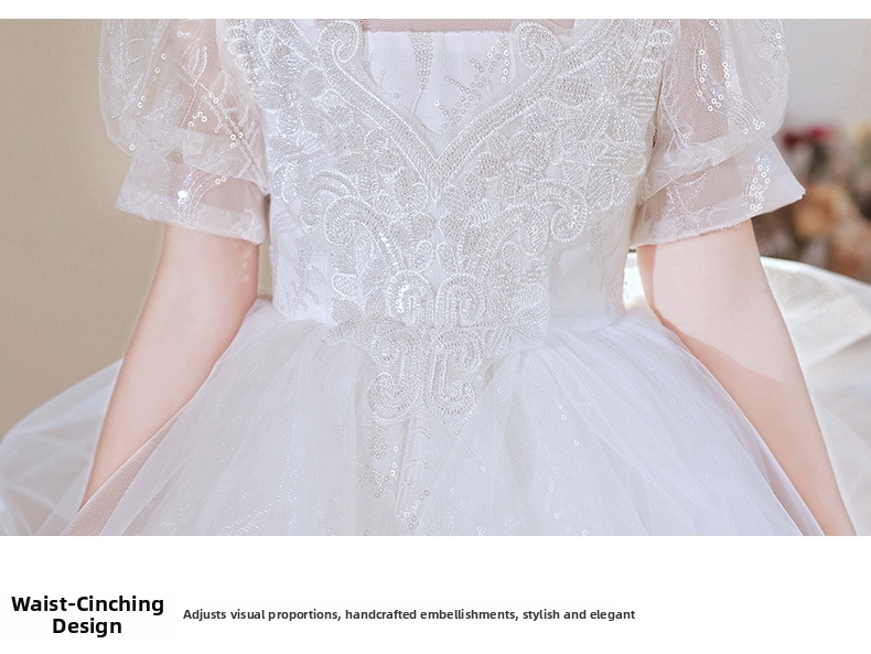 Robe de princesse pour fille élégante – robe de cérémonie chic_voghion.com