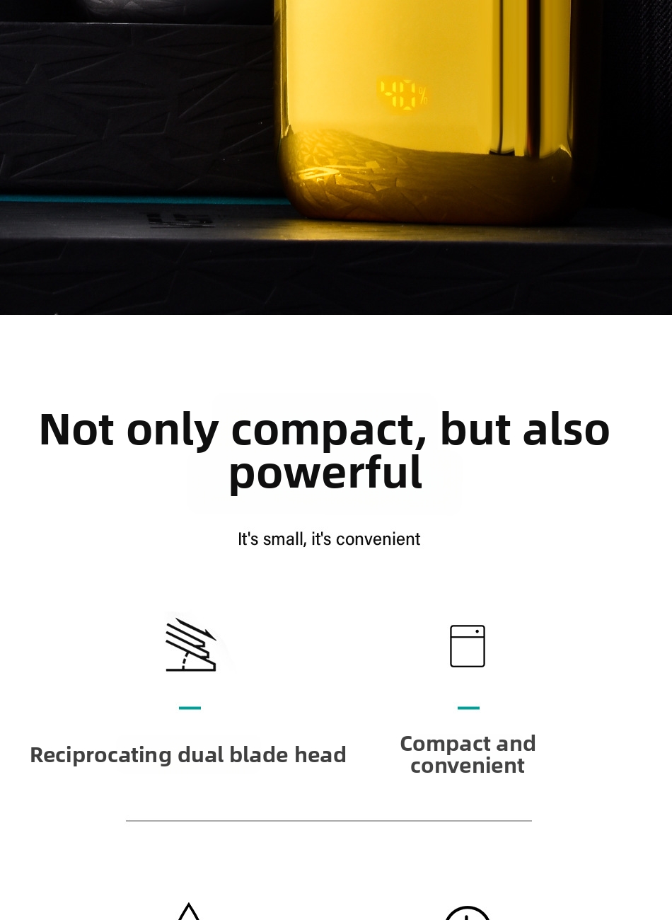 Vgr Professional Electric Shaver For Men With Digital Display_voghion.com