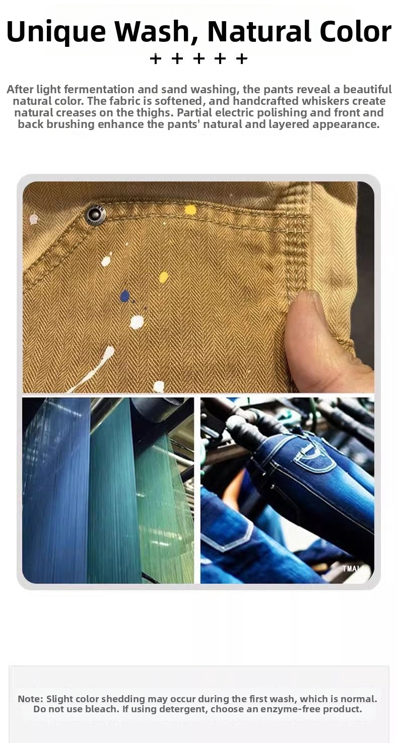 Herren Jeansshorts Im Patchwork Design Casual Loose Fit Blau_voghion.com