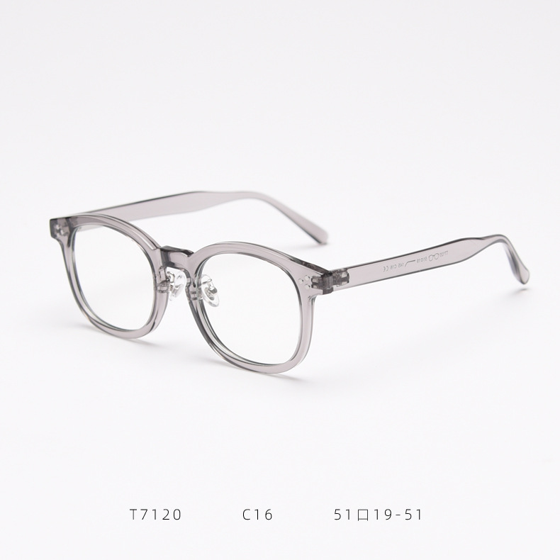 Korean Style Tr90 Eyeglass Frames Artistic Prescription Glasses_voghion.com