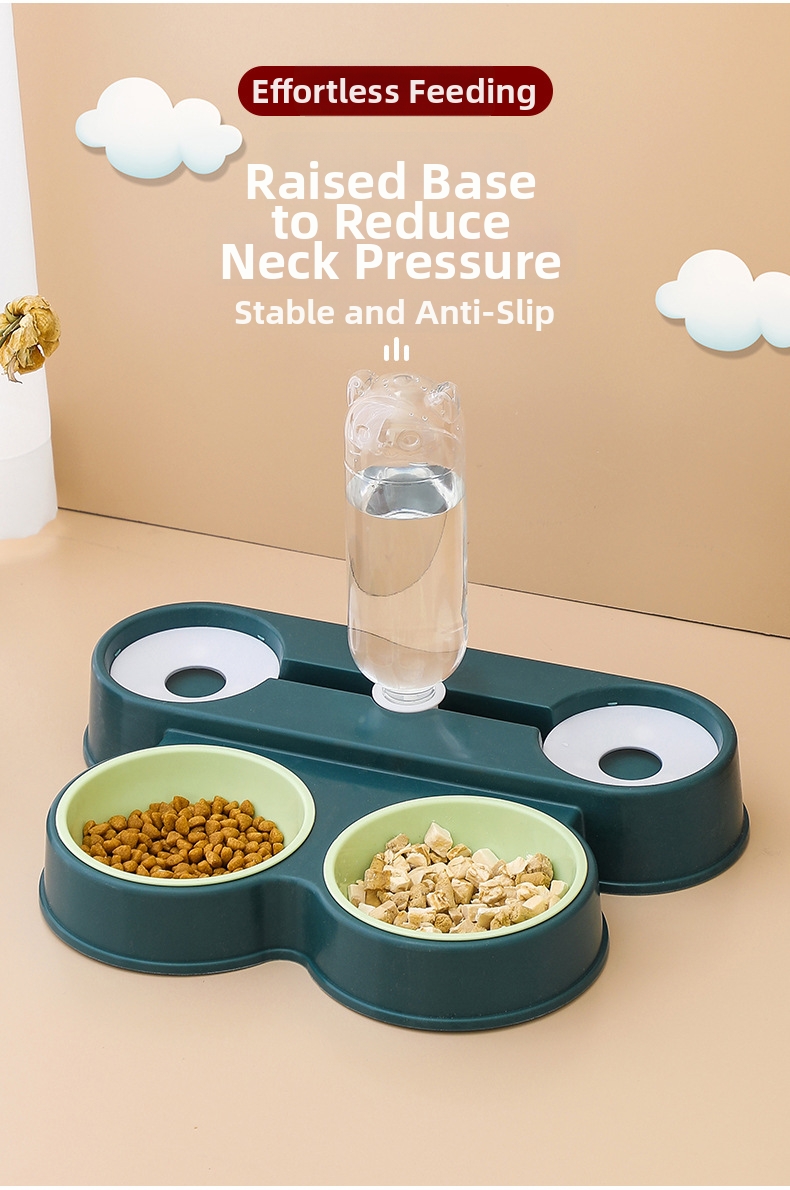Automatic Cat Water Bowl Pet Drinking Supplies Frog Design_voghion.com