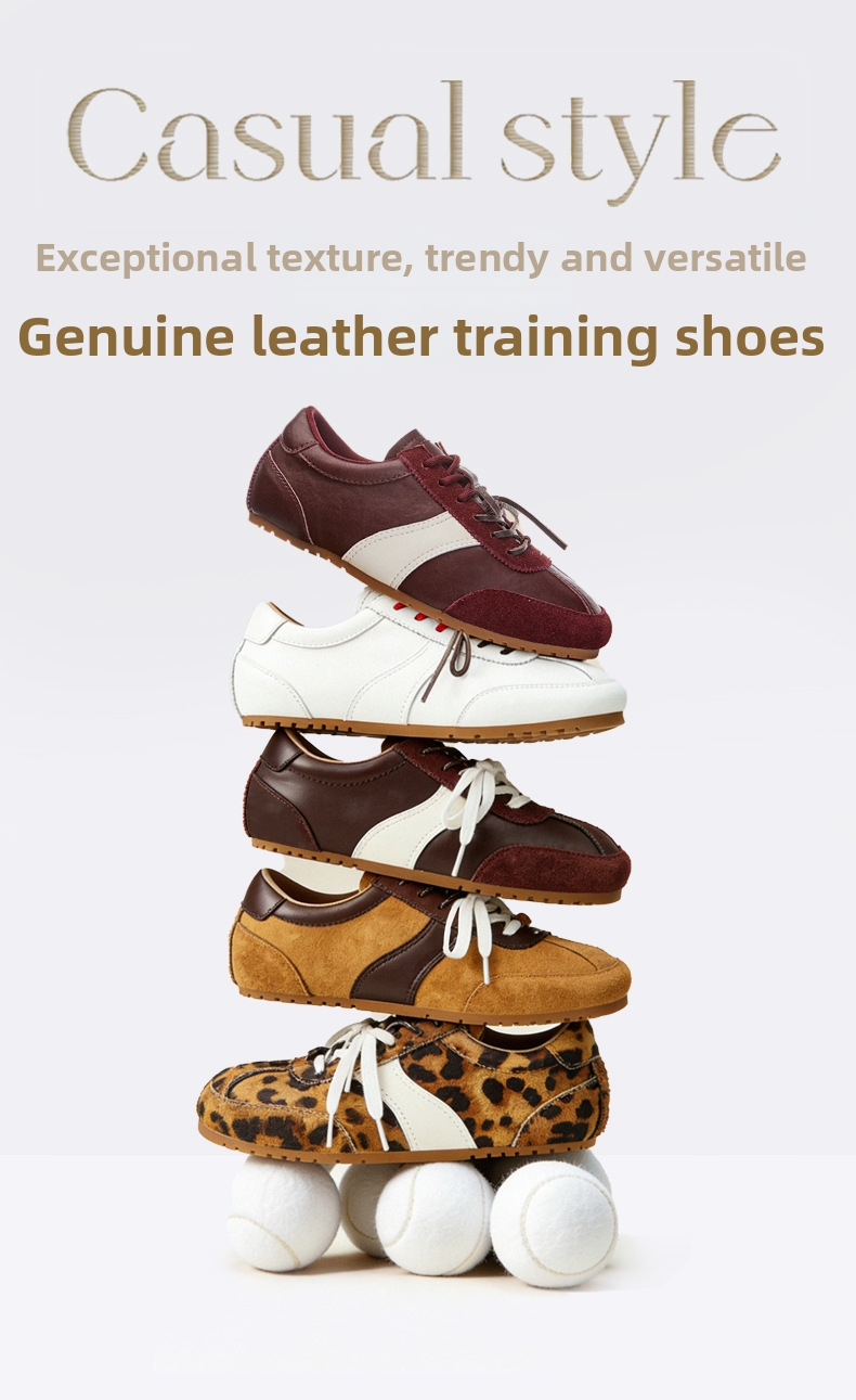 Damen Sneaker Aus Echtem Leder In Weiß Sportlich Elegant_voghion.com