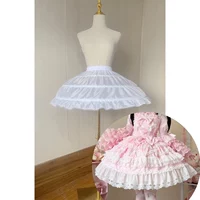 Юбка Lolita насильственная рыбья кость Юбка регулируемая 3 слоя cos дети взрослые спектакли балетная юбка