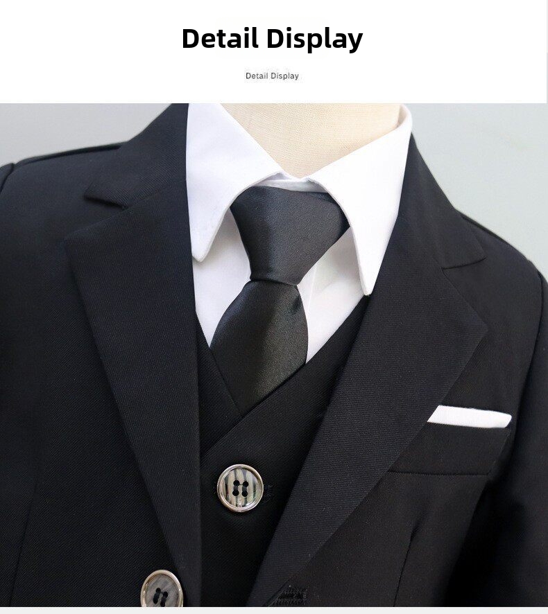 Formal Childrens Suit Set For Formal Events And Performance Wear_voghion.com
