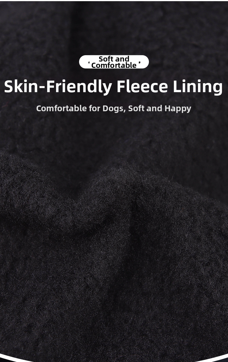 Dog Winter Padded Coat With Integrated Harness For Small Breeds_voghion.com