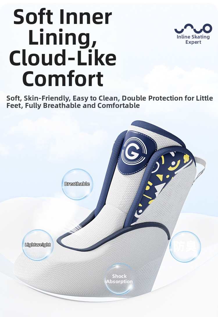 Adjustable Roller Skates For Children Beginners Ice Skating Set_voghion.com