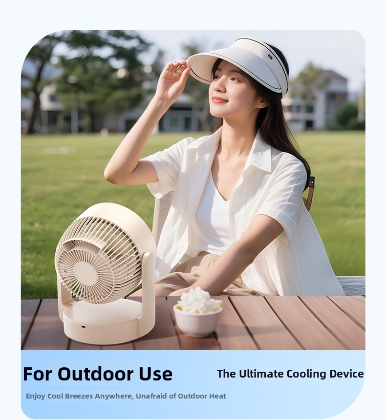 Mini Usb Desktop Fan Rechargeable Quiet For Bedroom And Office_voghion.com