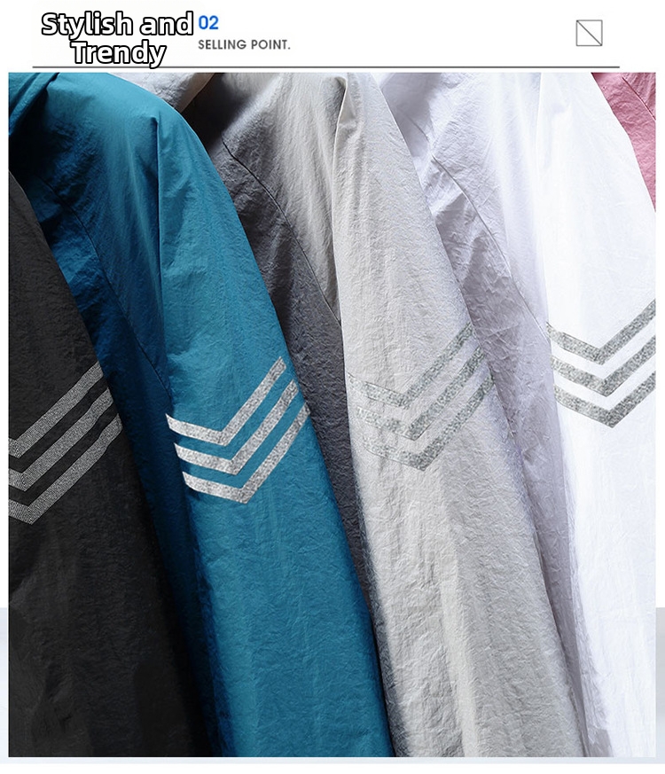 Chaqueta hombre protección uv para pesca de secado rápido_voghion.com