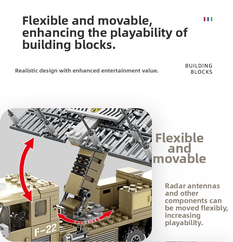 Educational Building Block Models Compatible With Military Aircraft Carrier Tank Airplane Destroyer Small Particle Toy For Kids_voghion.com