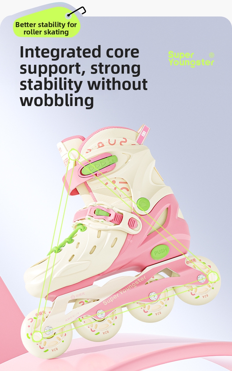 Children's Roller Skates For Boys And Girls Beginners Inline_voghion.com