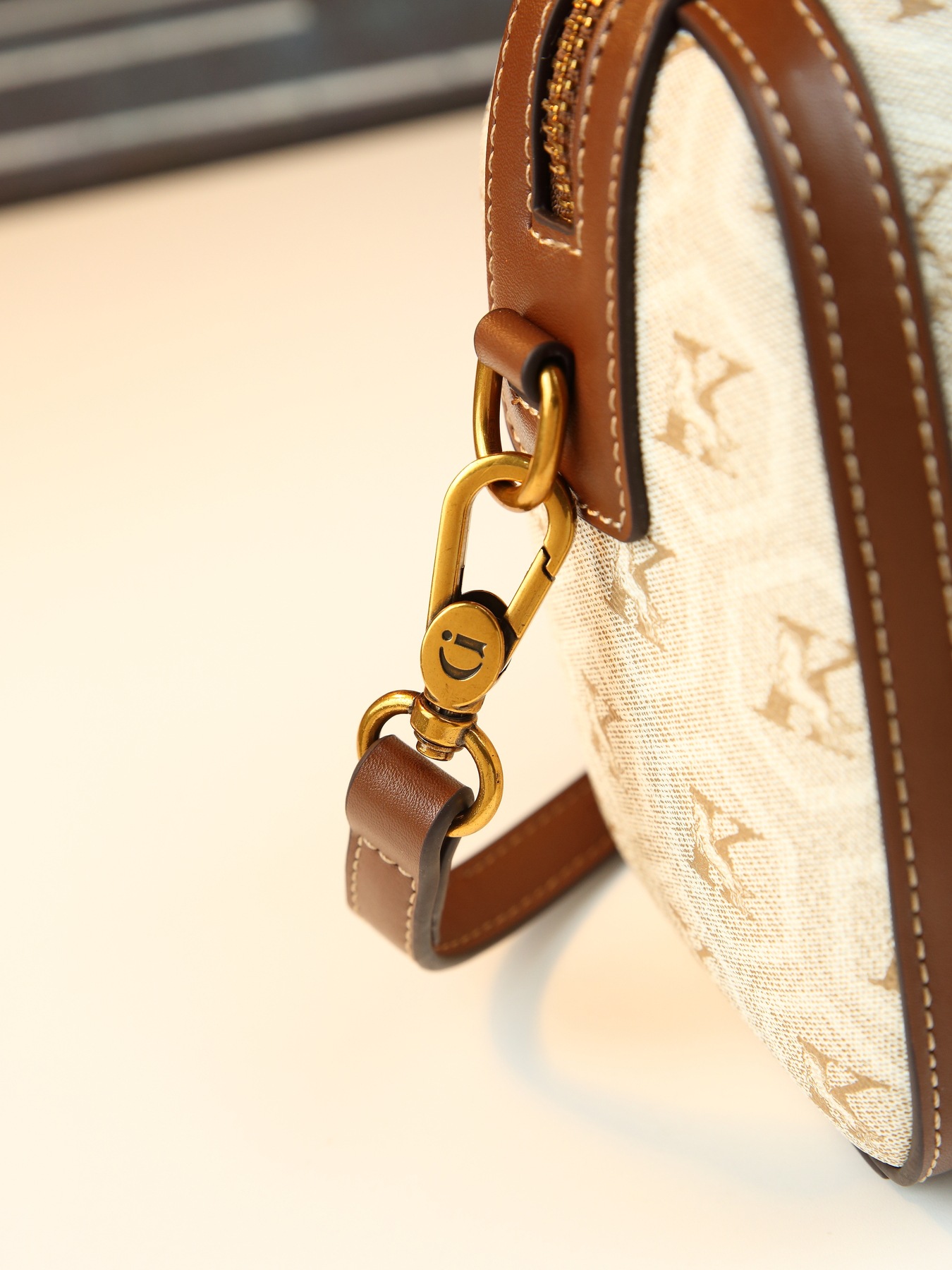 Borsa a tracolla retro donna con stampa gatto borsa di lusso_voghion.com
