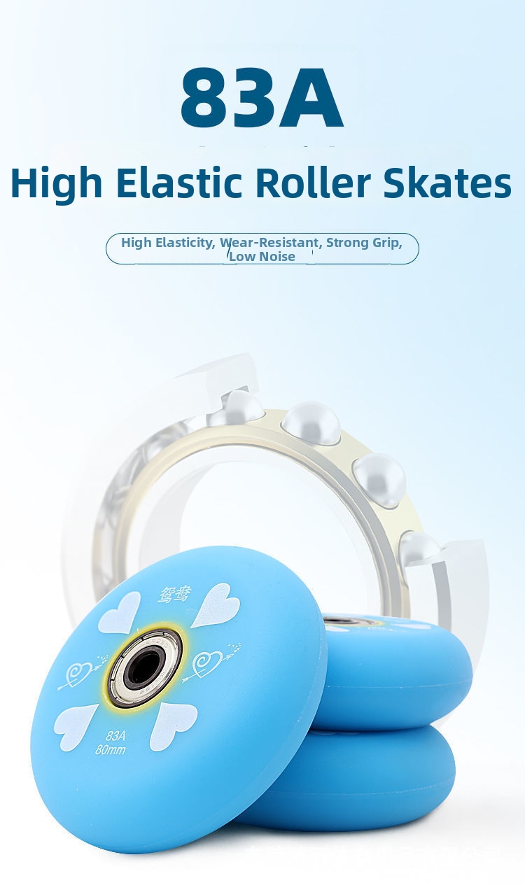 Durable Pu Roller Skate Wheels For Inline And Street Skating_voghion.com