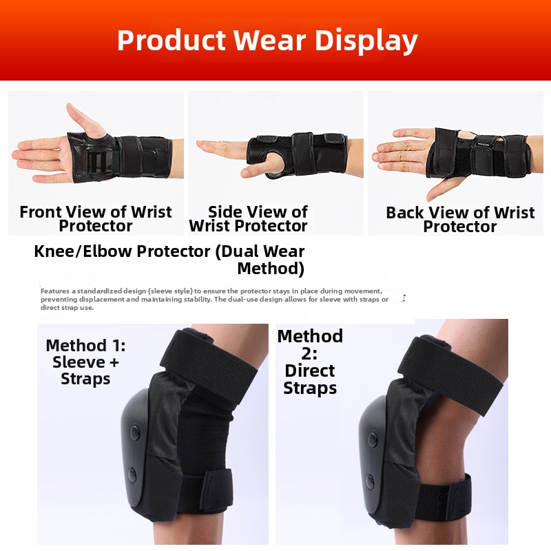 Équipement de protection Turtle pour skateboard : casque adulte, genouillères pour homme et femme, équipement de ski pour enfants_voghion.com