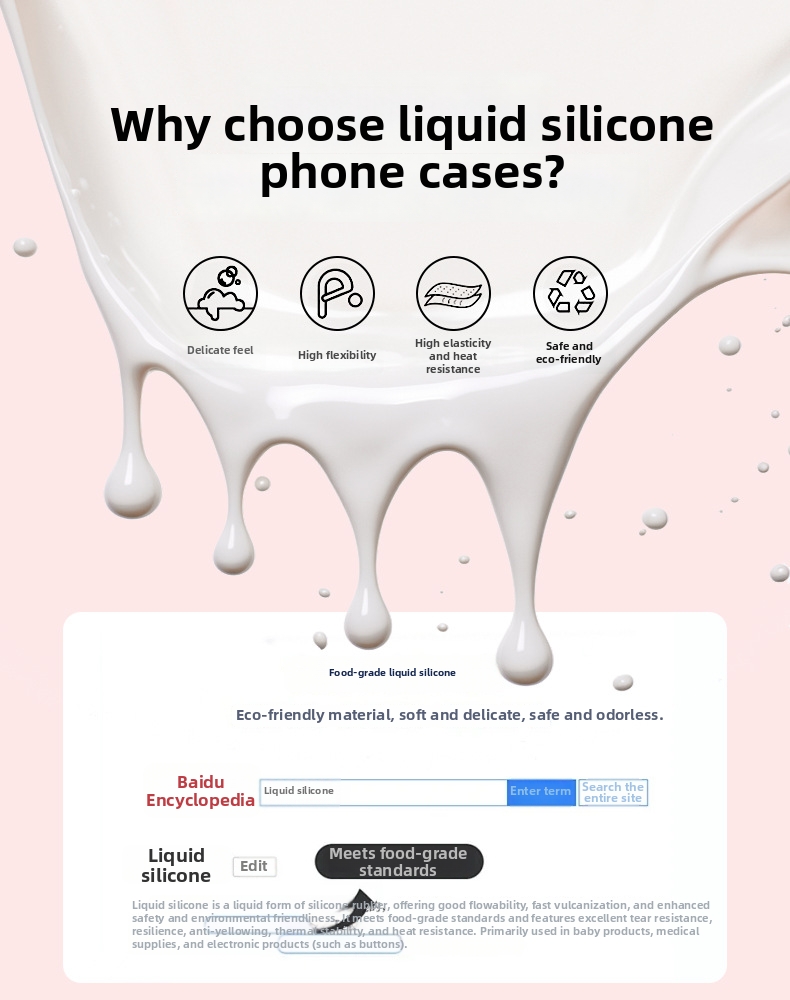 Liquid Silicone Phone Case For IPhone 15 Pro Max Drop Proof Soft Type_voghion.com