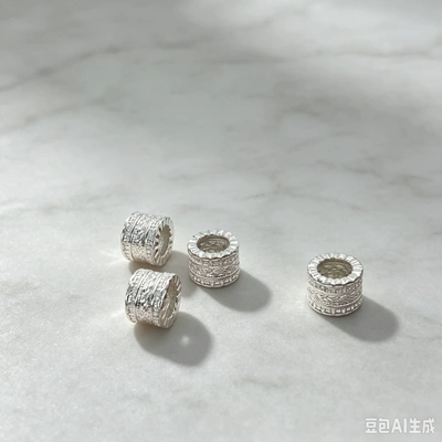 spacer beads, DIY silver jewelry – Zərgərlik ara hissələri