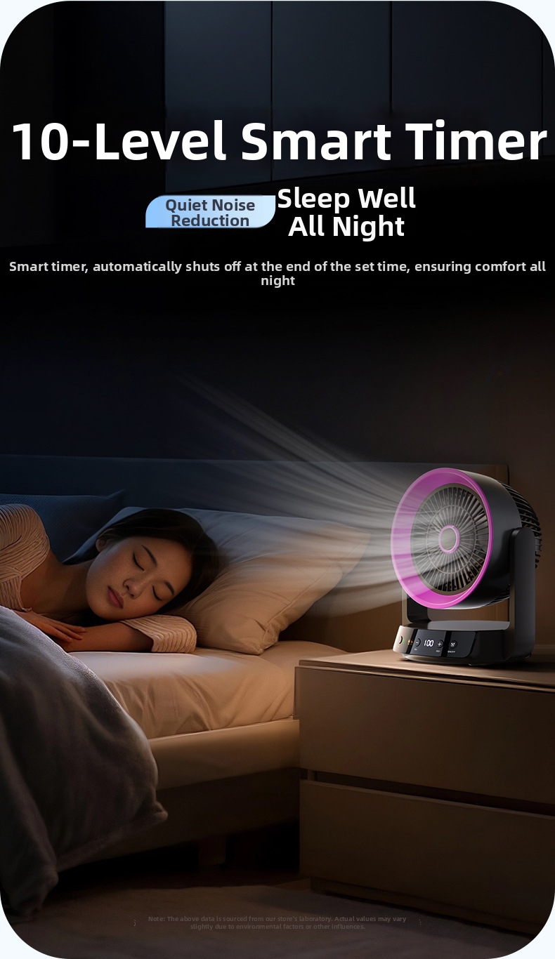 Mini Usb Desktop Fan Rechargeable Quiet For Bedroom And Office_voghion.com