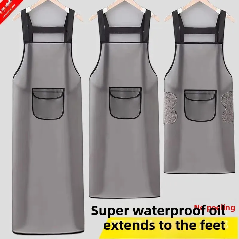 Long waterproof big apron for men and women for work, wholesale