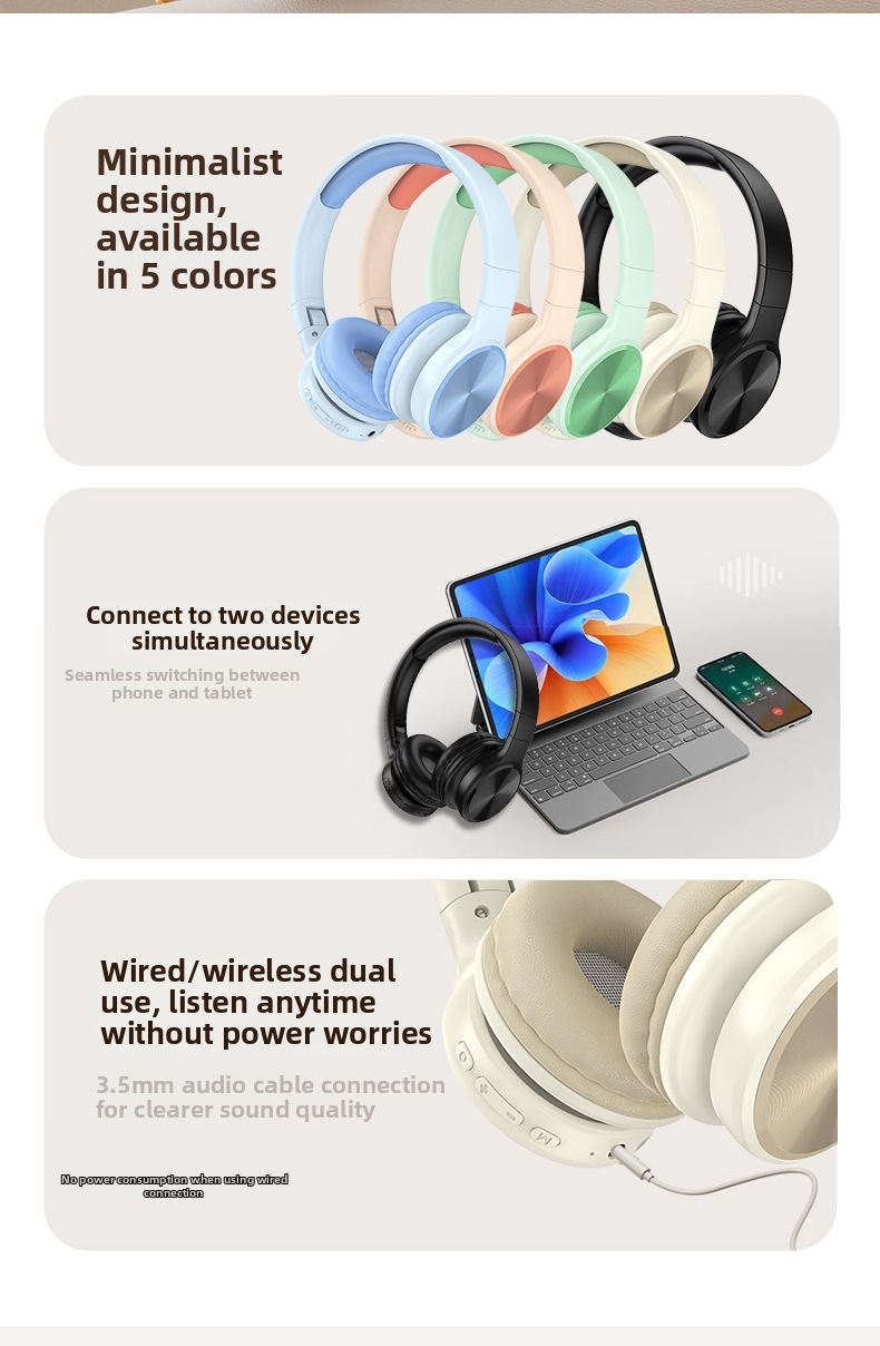 Cuffie bluetooth wireless per gaming e ascolto di musica_voghion.com