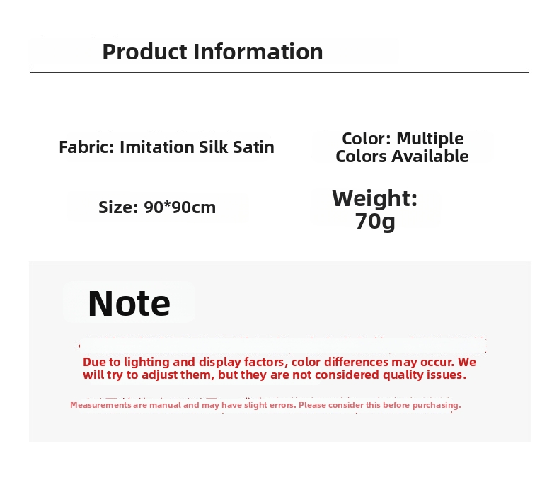 Silk Scarf And Hijab Set With Letter Print For Women Fashion_voghion.com