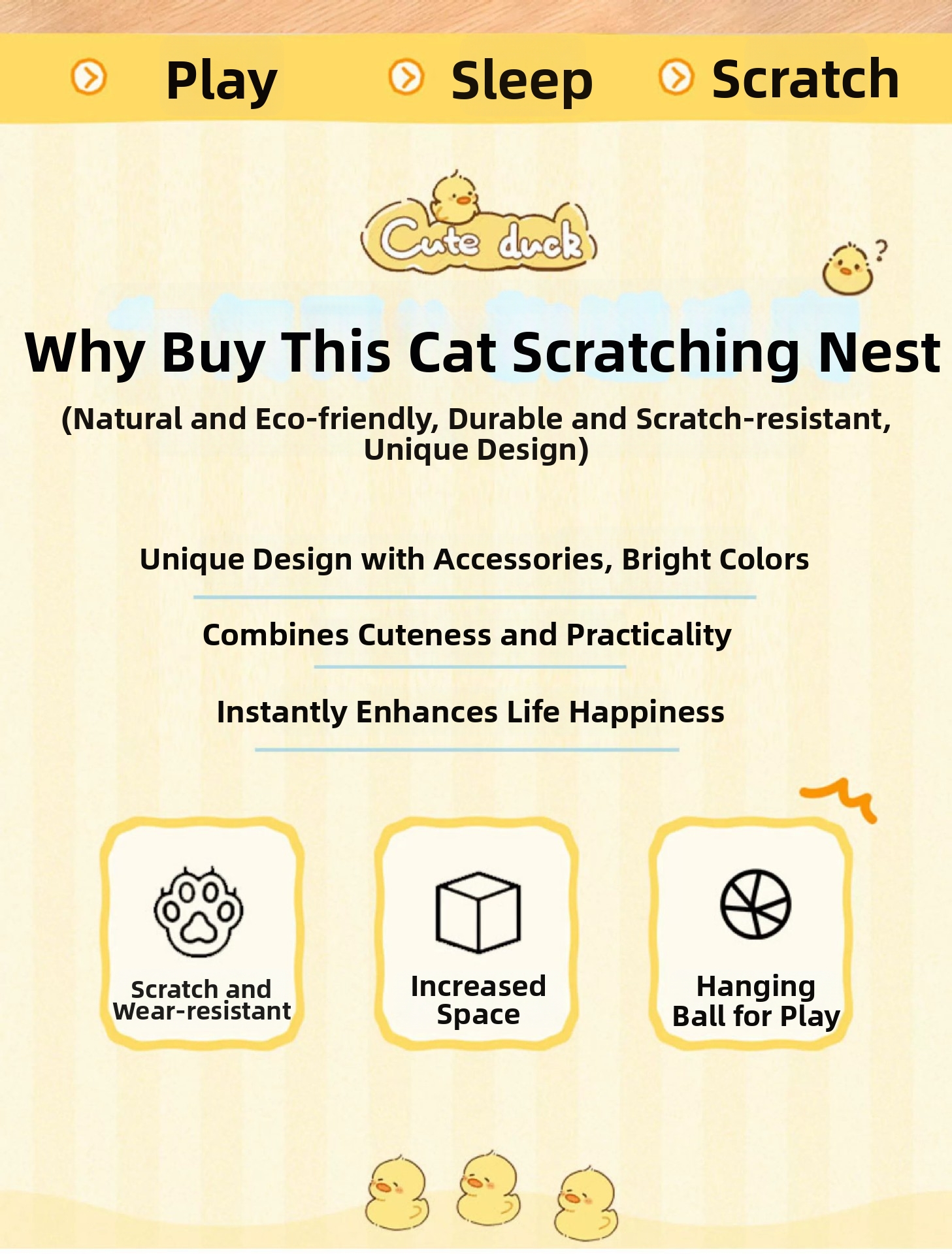 Extra Large Cat Scratching Board Bed Wear Resistant Sofa For Cats_voghion.com