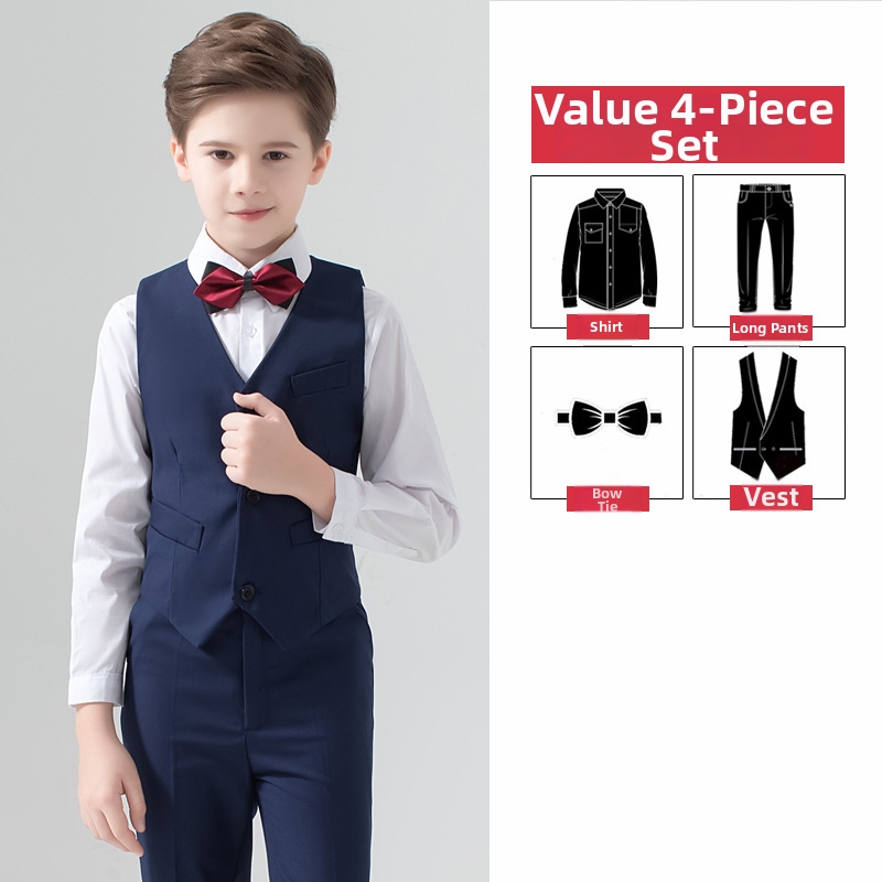Jungen Festlicher Anzug Im Britischen Stil Für Kinder Und Feiern_voghion.com