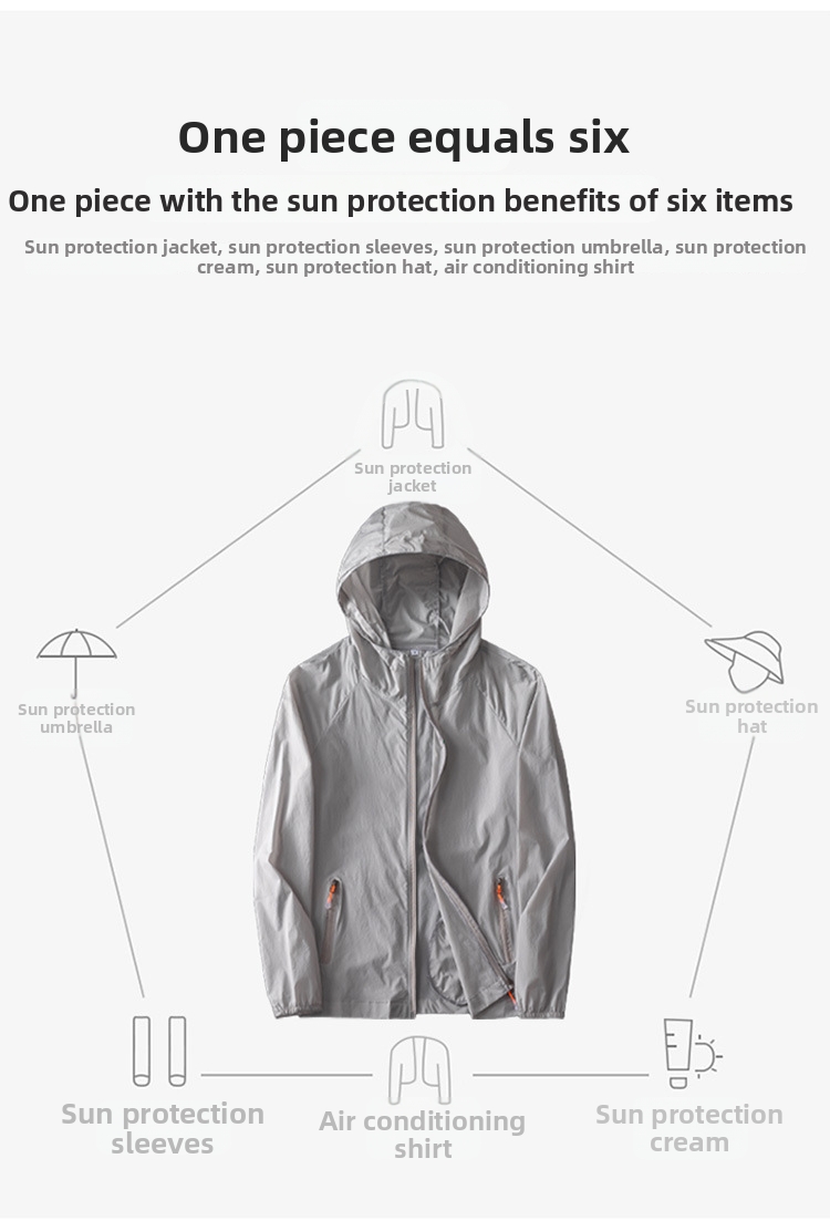 Outdoor Plus Size Sun Protection Fishing Suit Lightweight Cool And Breathable Hooded Top For Women_ecoleips.com