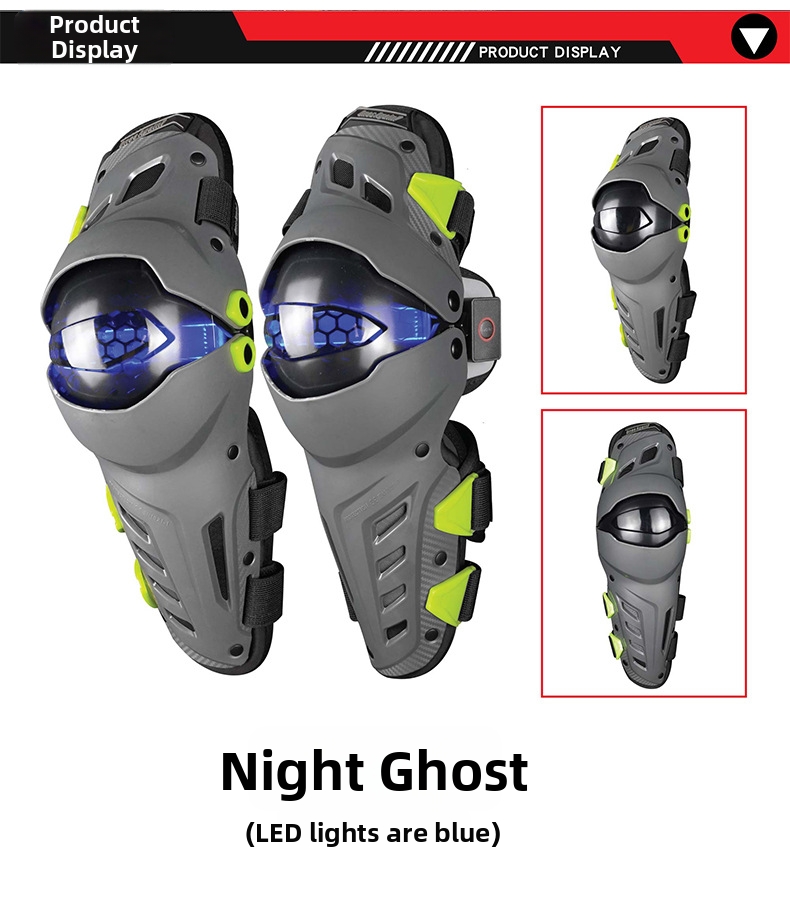 Motorcycle Knee And Elbow Pads Windproof Protective Gear Set_voghion.com