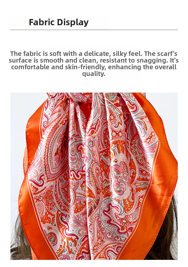 Foulard paisley in raso classico hijab e turbante versatile_voghion.com