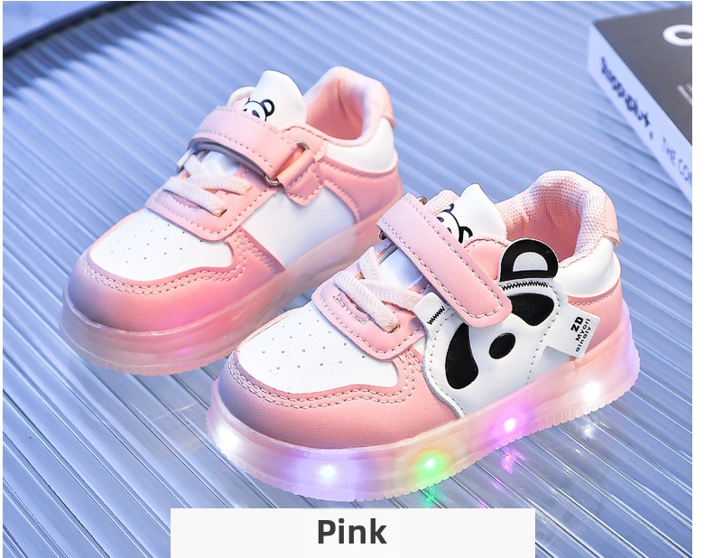 Led sneakers voor baby's antislip schoenen voor leren lopen_voghion.com