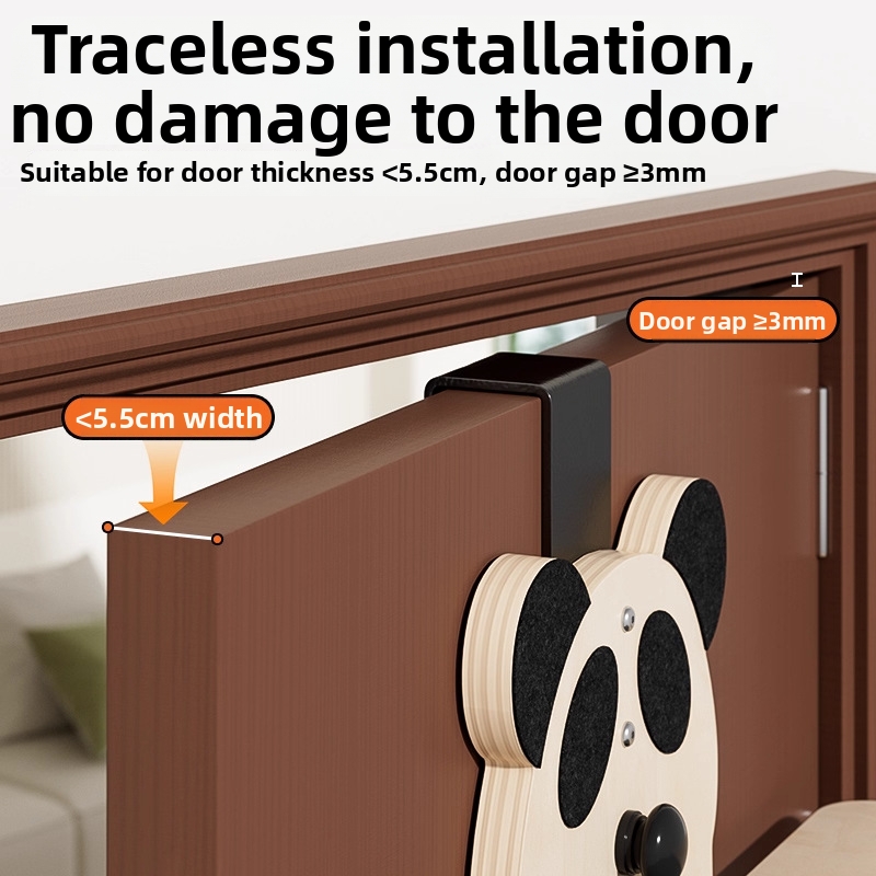 Solid Wood Cat Climbing Frame Space Saving for Small Apartments with Scratching Board Jumping Platform Home Use_voghion.com