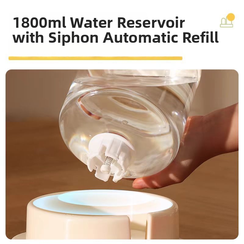 Automatic Cat Feeder Water Bowl Combo Pet Water Dispenser Dog Feeding Utensils Pet Supplies_voghion.com