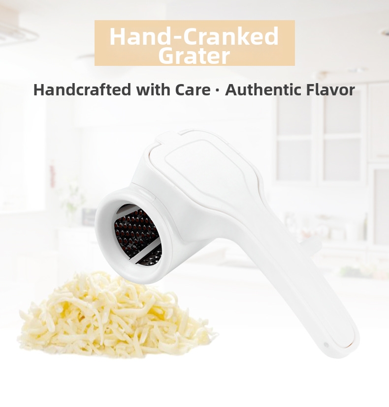 Handbetriebene, rotierende Käsereibe – Multifunktionales Küchengerät für den Heimgebrauch – Kreativ_voghion.com