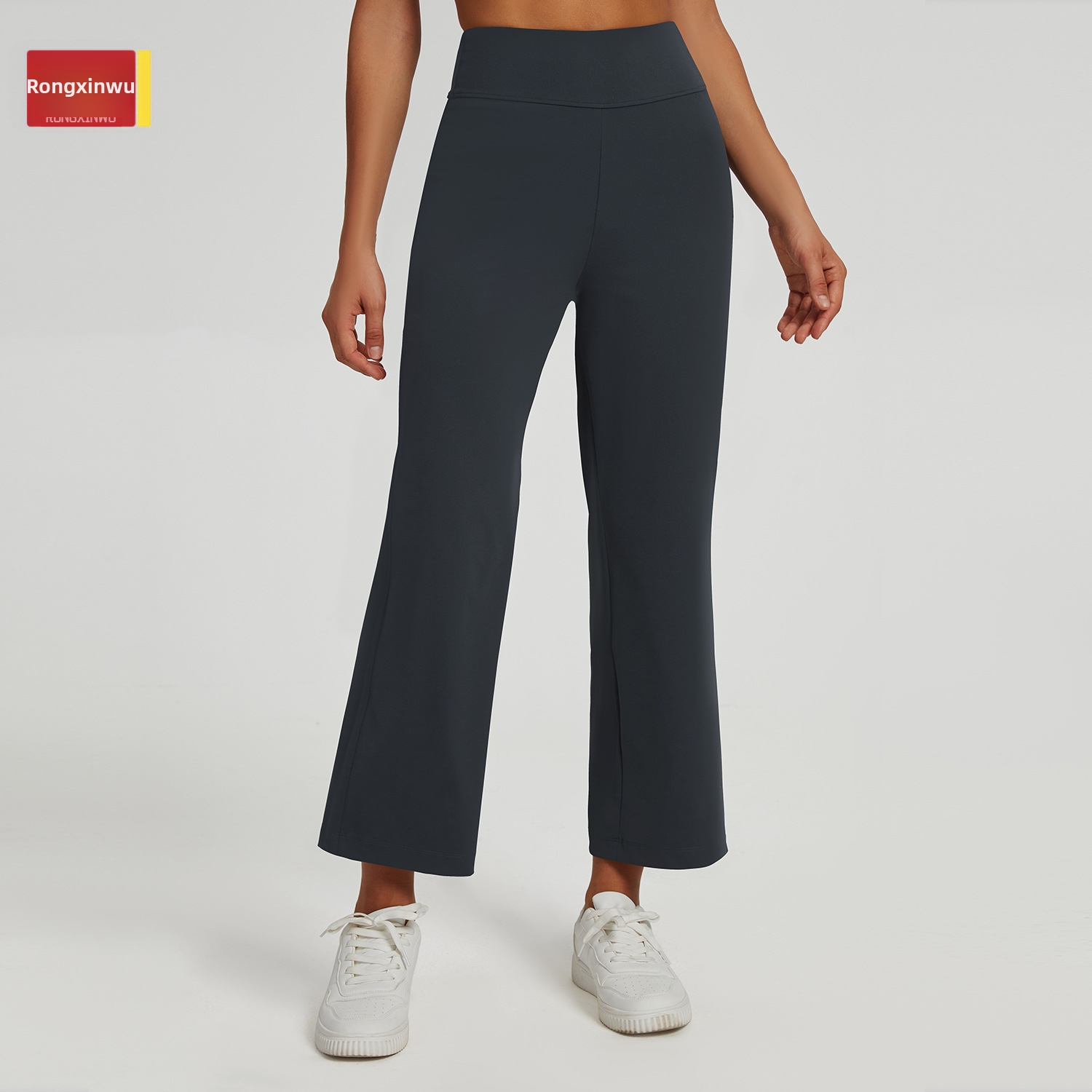 Straight Leg Sports Pants Men's Casual Fitness Yoga Trousers European American Style Loose Versatile Sports Fitness Yoga Pants_desvips.com