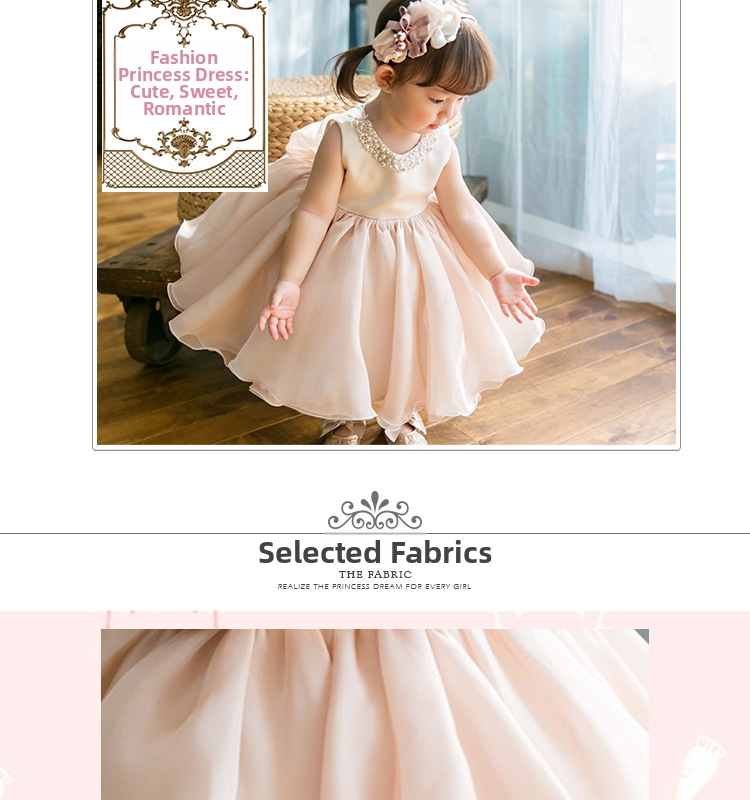 New Piano Tulle Princess Dress For Little Flower Girls Birthday Hostess Outfit Kids' Clothing (0-3Y)_voghion.com