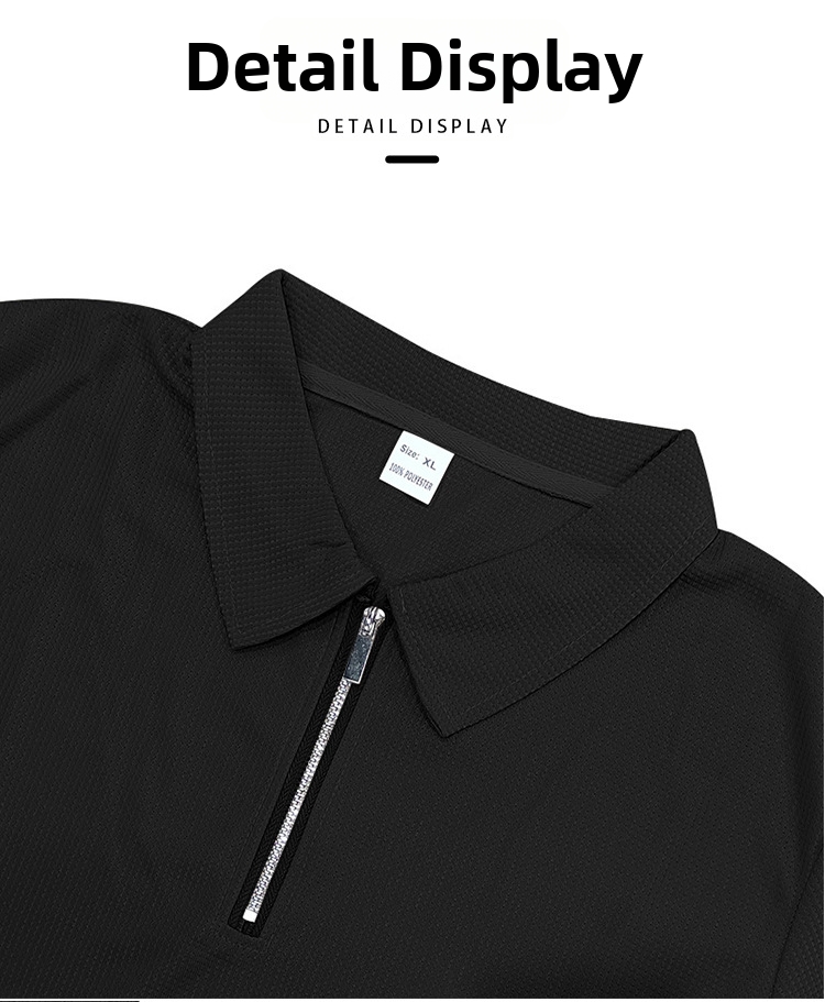 Men's Clothing Men's Summer Casual Loose Shirt Zipper Short Sleeved Beach Shorts Suit Simple Style For Formal & Casual_viptrois.com