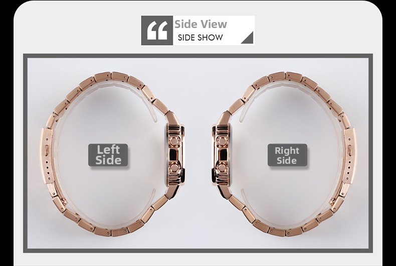 Men's Digital Watch Luminous Mechanical Style Trendy Round Dial_voghion.com