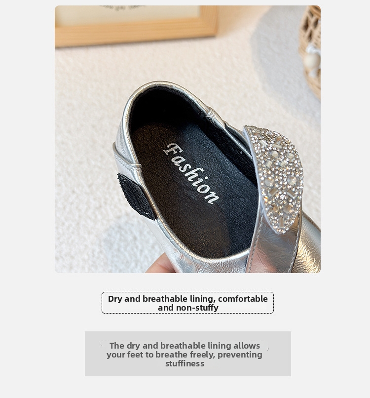 Mädchen Mary Jane Schuhe Aus Lackleder Mit Strass Für Kinder_voghion.com