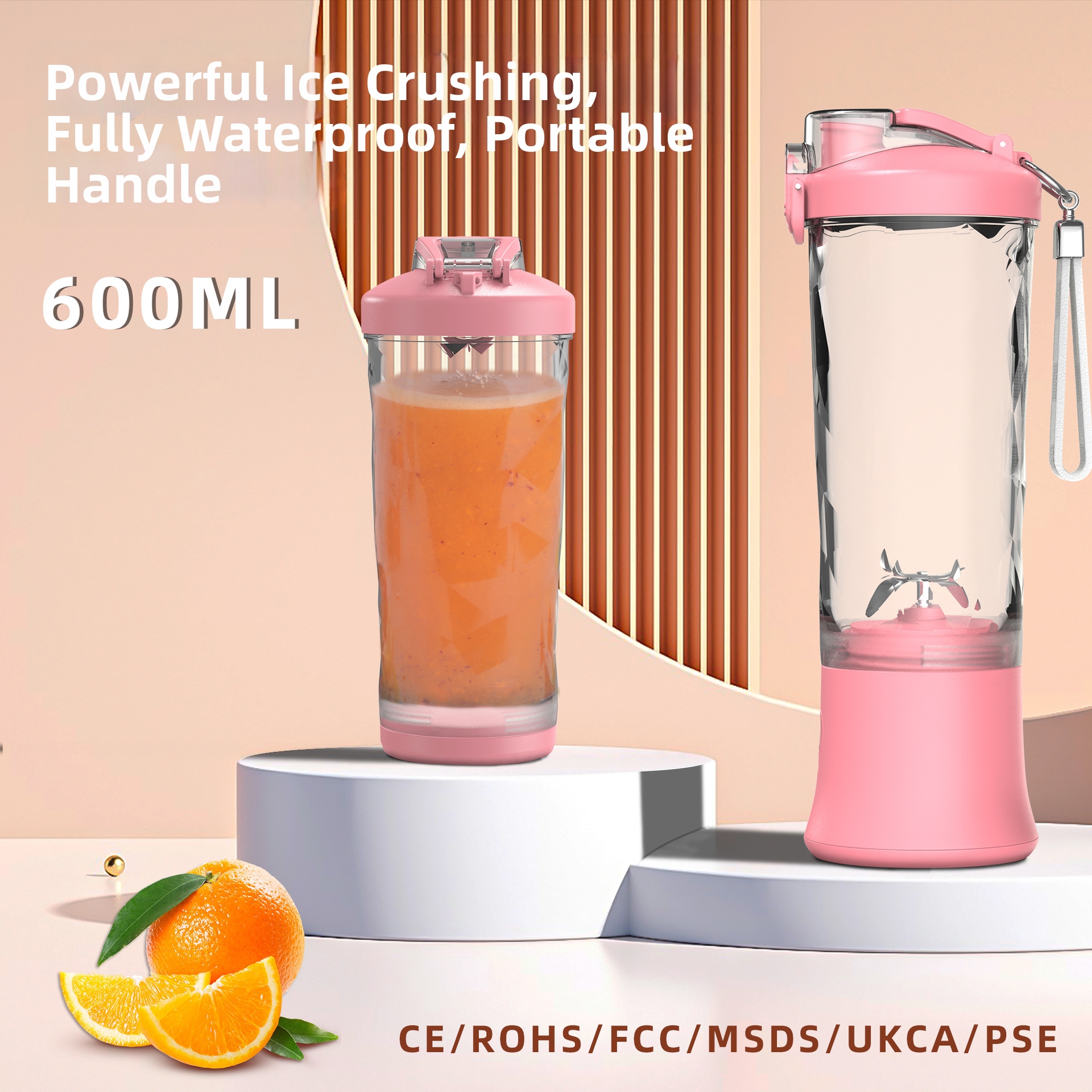 Portable USB Rechargeable High-Speed Juicer Cup Large Capacity Electric Mini Personal Juicer For Fresh Juice Making_voghion.com