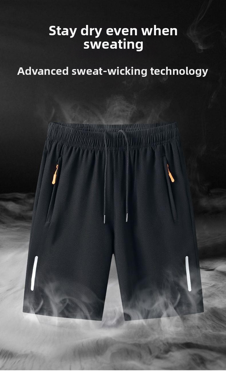 Men's Athletic Shorts Quick Drying Reflective Lightweight Summer_voghion.com