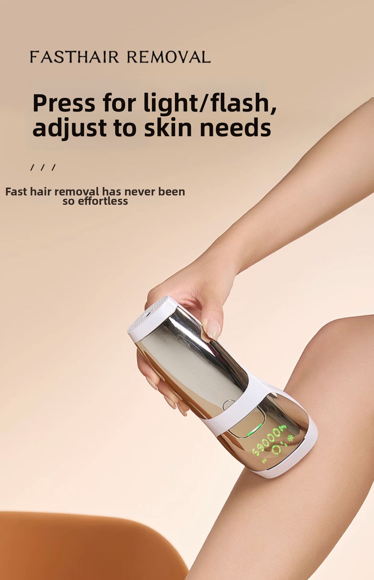 Aparelho de depilação a laser Ice Point Sapphire - Tratamento indolor para todo o corpo, ideal para uso doméstico, adequado para salões de beleza, axilas e genitais._voghion.com